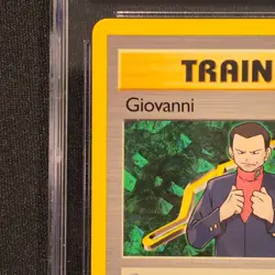 Giovanni 104/132 2000 Pokemon Gym Challenge 1st Edition Rare CGC 8.5 NM/MINT+ - Image 3