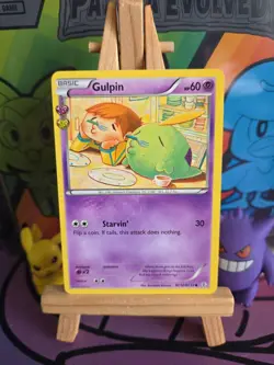 Pokemon Gulpin RC12/RC32 Generations Radiant Collection Tomokazu Komiya - Image 1