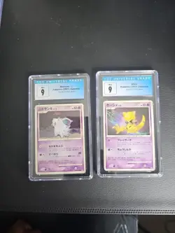 Pokemon CGC 9 LOT OF 2 JAPANESE Secret of the lakes - Image 1