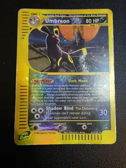 Umbreon Aquapolis REVERSE Holo Foil 41/147 WoTC E-Reader Series 2003 Pokemon - Image 1