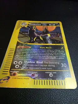 Umbreon Aquapolis REVERSE Holo Foil 41/147 WoTC E-Reader Series 2003 Pokemon - Image 5