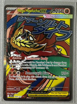 Pokemon Mega Hawlucha ex Mega Attack Rare ME: Ascended Heroes 268/217 - Image 1