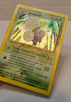 Jumpluff 7/111 Holo Rare Unlimited Neo Genesis Pokemon 1534 - Image 3