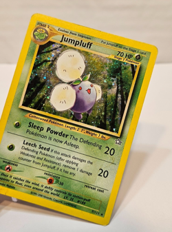 Jumpluff 7/111 Holo Rare Unlimited Neo Genesis Pokemon 1534 - Image 4