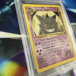 Pokemon PSA 9 NM-MINT 2000 Sabrina's Gengar 29/132 Gym Challenge - Image 3