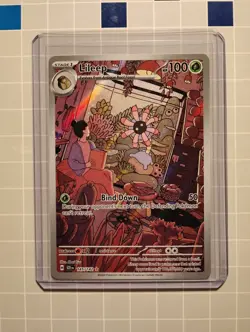 2024 Pokemon - Lileep - Sv:07 Stellar Crown - 145/142 HOLO Illustration Rare - Image 1