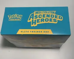 Pokemon TCG Mega Evolution Ascended Heroes Elite Trainer Box ETB Factory Sealed - Image 4