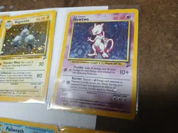 Pokemon Base Set 2 Holos Wotc Vintage Good Condition Mewtwo Swirl Ninetails - Image 5