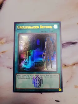 MISPRINT Yu-Gi-Oh Orcustrated Return 1st Edition Ultra Rare BLMM-EN096 NM - Image 1