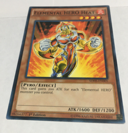 Elemental HERO Heat - SDHS-EN005 - Common - 1st Edition - LP - YuGiOh! - Image 1