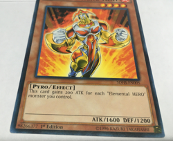 Elemental HERO Heat - SDHS-EN005 - Common - 1st Edition - LP - YuGiOh! - Image 2