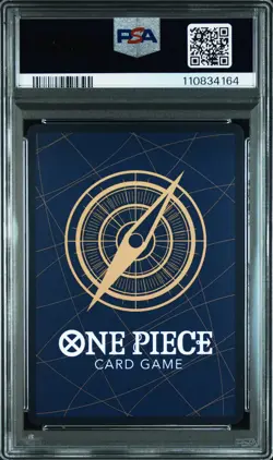 GOLD GEAR 5 MONKEY D. LUFFY One Piece OP11 3rd Anniversary Japanese #119 PSA 10 - Image 2