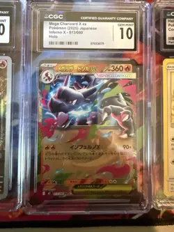 Lot of 6 Graded Pokemon Cards See Pics for Cards CGC and PSA - Image 1