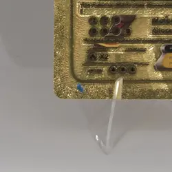 Pokemon Mega Lucario EX 690hp Gold Foil Fan Art Collector Card TCG - Image 3