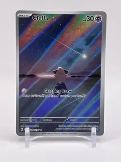 Pokemon TCG Cleffa Holo Card Obsidian Flames 202/197 - Image 1