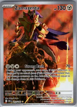 Zamazenta 201/182 SV10: Destined Rivals - Pokemon Card - NM - Image 1