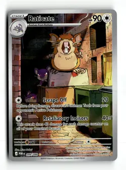 Raticate - 099/088 ME03: Perfect Order Holofoil 099/088 NMvintage pokemon card - Image 1