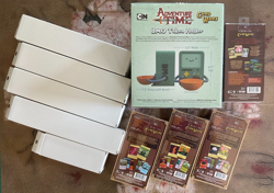 Cryptozoic Adventure Time Card Wars Lot Kickstarter, Playmats, BMO, Decks sealed - Image 2