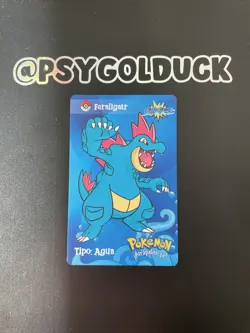 POKEMON 2019 Card TCG PERU South America Exclusive Feraligatr - Image 1
