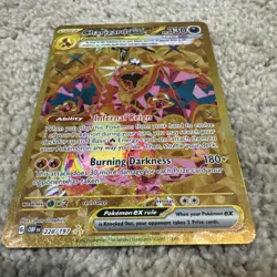Charizard ex 228/197 Gold Holo Full Art Tera EX Obsidian Flames Card New-Fresh - Image 4
