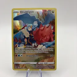 Druddigon TG09/TG30 Swsh12 Trainer Gallery Holo Card Silver Tempest Nm - Image 1