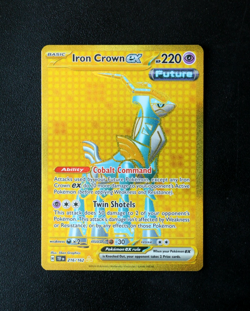 Pokemon Card TCG - Iron Crown EX 216/162 - Temporal Forces - Hyper Rare - NM ⭐ - Image 1