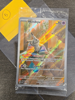 Mimikyu SVP 075 Black Star Promo Scarlet & Violet Pokemon Card SEALED - Image 5