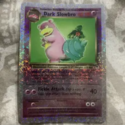 Dark Slowbro 8/110 Legendary Collection 2002 Reverse Holo Vintage Pokemon Card - Image 1