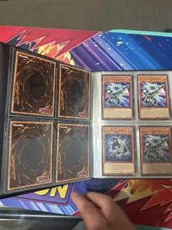 2x Kaiba + Yugi Vintage Binder YUGIOH Trading Card Game - Image 5