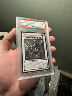 Yu-Gi-Oh! Odin, Father of the Aesir Story Card STOR-EN040 1st Ed Ultimate PSA 9 - Image 3