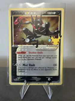 Pokemon Greninja celebrations promo & Reshiram Charizard GX Holo Tag Team Card - Image 4