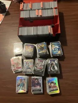 Massive One Piece Tcg Collection 2000 Cards SR SEC HOLO DON PRB-01-02 Don - Image 1