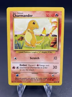 Charmander 046/102 Base Set Regular LP - Image 1