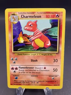 Charmeleon 024/102 Base Set Regular LP/MP - Image 1