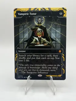 MTG Vampiric Tutor Secret Of Strixhaven Mystical Archive Regular - Image 1
