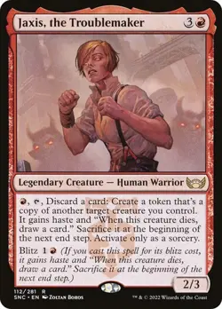 Jaxis, the Troublemaker - Streets of New Capenna - Magic The Gathering - MTG - Image 1