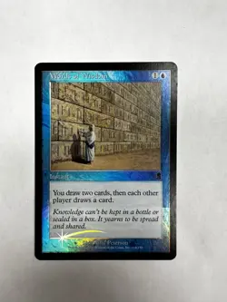 Foil Words of Wisdom *Odyssey* MTG Magic the Gathering - Image 1