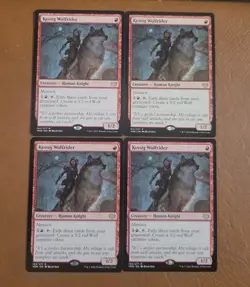 1x Playset of (4) NM Kessig Wolfrider 165/277 Crimson Vow - Image 1