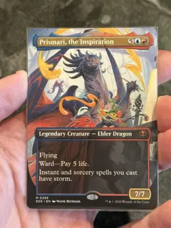 Prismari, the Inspiration (Borderless) Secrets of Strixhaven *R* - Image 1