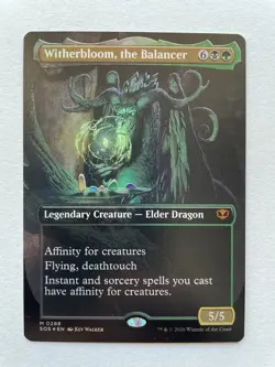 MTG Witherbloom, the Balancer BORDERLESS FOIL 0288 SOS - Image 1