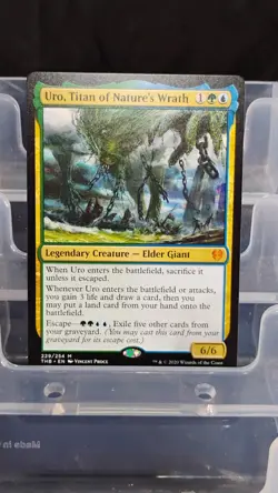 Magic: The Gathering Uro, Titan of Nature's Wrath Mythic Green Blue Theros… - Image 1