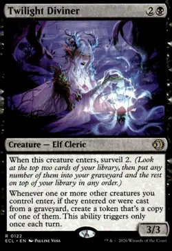 Twilight Diviner R Lorwyn Eclipsed 122 NM - Image 1