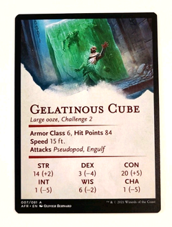 Gelatinous Cube - Art Series: Adventures in the Forgotten Realms - 007/081 - Image 2