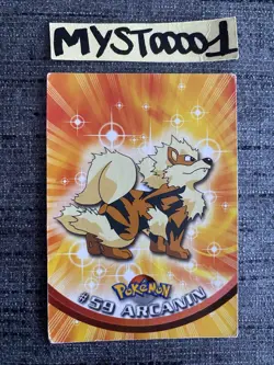 Pokemon TOPPS #59 Arcanin Francais Occasion - Image 1