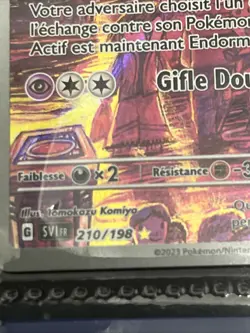 Carte Pokemon Soporifik 210/198 Ecarlate et Violet FR NEUF - Image 2