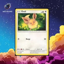 Carte Pokemon Evoli 40/40 McDonald's 2019 Francais - Image 1