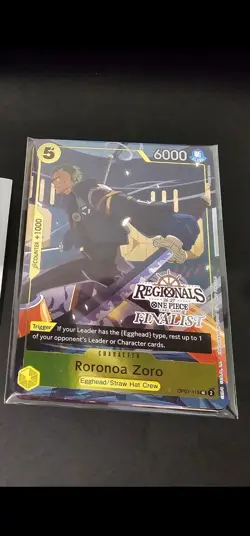 (Regionals Finalist Card Set 26-27) One Piece Cards Foil 4 Cards Sealed - Image 1
