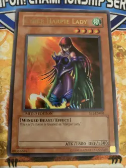 Yugioh Cyber Harpie Lady SP1-EN001 LP - Image 1