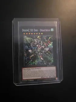 Konami Yu-Gi-Oh! DoomZ XII End - Drastrius DOOD-EN045 1st Ed Xyz ATK/2700 DEF/1… - Image 1