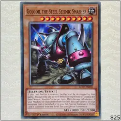 Golgoil the Steel Seismic Smasher - LEDE-EN026 - Common 1st Edition Yugioh - Image 1